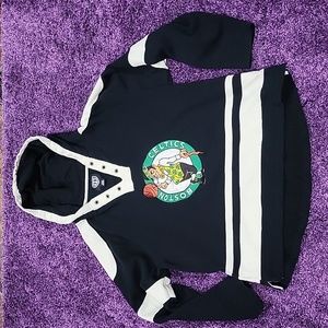 Rare Boston Celtics OTS Hockey Lacer Hoodie
